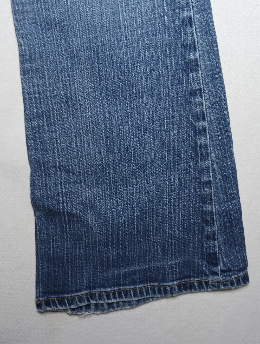 BKE Buckle Womens Star Stretch Flare Jeans 27X29 Medium Blue Wash Ripped Denim
